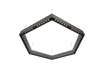 Donolux LED Eye-hex св-к подвесной, 72W, 900х780мм, H71,5мм, 8840Lm, 48°, 3000К, IP20, корпус алюмин