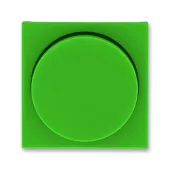 ABB Levit зелёный / дымчатый чёрный Накладка для светорегулятора поворотного