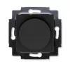 ABB Levit антрацит / дымчатый чёрный Светорегулятор поворотно-нажимной 60-600 Вт R
