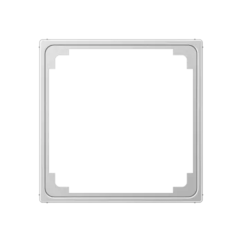 Промежуточная рамка для монтажа стандартных изделий с платой 50×50 мм; алюминий A590ZAL Jung
