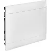 Пластиковый щиток на 36 модулей (2х18) Legrand Practibox S для встраиваемого монтажа в твёрдые стены, цвет двери белый