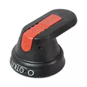 Ручка управления OHB65J6E-RUH (черная) с символами на русском для управления через дверь рубильниками ОТ160...250