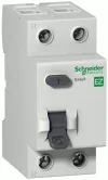 Устройство защитного отключения (УЗО) Schneider Electric Easy9, 2 полюса, 63A, 300 mA, тип A, электронное, ширина 2 DIN-модуля