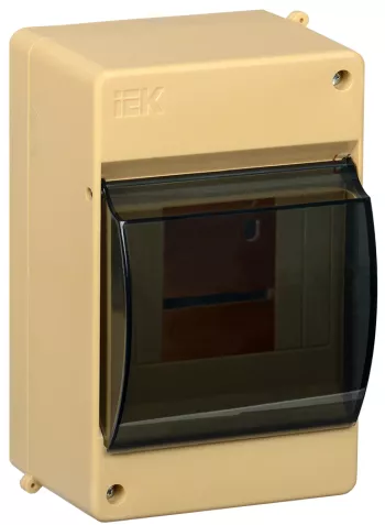 KREPTA 3 Корпус пластиковый КМПн 2/4 IP30 сосна IEK