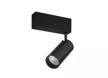 Donolux Heck LED светильник для магнитного шинопровода. DC24В 10W, 4000К, 800 lm, черный, 36°, L130