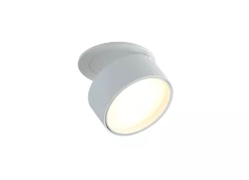 Donolux LED Bloom св-к встраиваемый поворотный, 12Вт, D85хH36мм, 759Лм, 120°, 3000К, IP20, Ra >90 бе