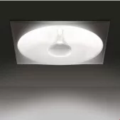 Artemide Architectural светильник встраиваемый Solar, 600х600х170мм, LED 4000LM/44W 3000K, белый мет