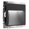 Werkel черный матовый Встраиваемая LED подсветка наклонная гладкая. W1154108