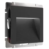 Werkel черный матовый Встраиваемая LED подсветка наклонная рифлёная. W1154208