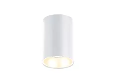 Donolux LED Cap св-к накладной, GU10, D95хH145мм, IP20, белый RAL9003, без лампы