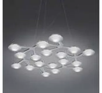 Artemide Decorative LED NET Светильник подвесной кругообразный 18 светод. (всего 39W) D65см H50-200с