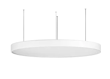 Подвесной светодиодный светильник, 192 Ватта, 3000К, D-1200мм,белый