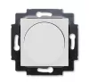 ABB Levit серый / белый Светорегулятор поворотно-нажимной 60-600 Вт R