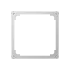 Промежуточная рамка для монтажа стандартных изделий с платой 50×50 мм; алюминий A590ZAL Jung