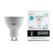 Лампа Gauss Elementary MR16 11W 850lm 4100K GU10 LED 220V