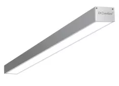 Donolux Led line on накладной светильник, 28,8W, 2160Lm, 3000К, IP20, 35х35х1000мм, алюминий, блок в