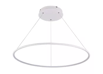 Donolux Nimbo подвесной LED св-к, белый, D800xH1200мм, 48W, 3000K, 1400 LM, 105°, IP20, АС85-265В, и