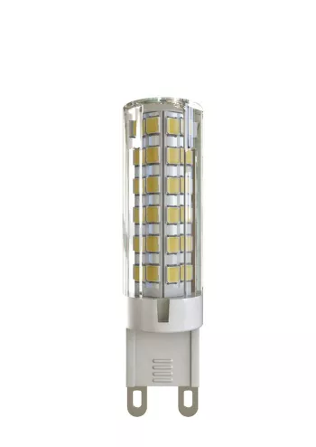Voltega SIMPLE Лампа светодиодная капсула G9  7W 2800К 15х60 прозр.стекло
