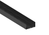 Накладной/подвесной алюминиевый профиль 70х35х2000. Цвет: Черный. RAL9005