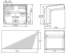 Высокочастотный датчик движения Steinel iHF 3D KNX anthracite V3.5 (фото 13)