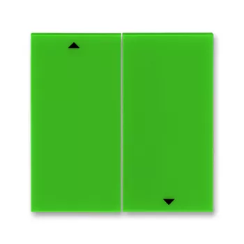 ABB Levit зелёный Сменная панель на клавишу для выключателя жалюзи