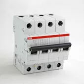 Автоматический выключатель Abb SH200, 4 полюса, 3А, тип C, 6kA