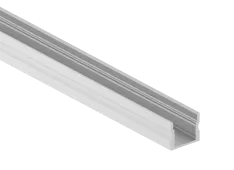 Накладной алюминиевый профиль 17х14,5х2000. Цвет: Белый. RAL9003
