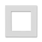 ABB Levit серый Сменная панель на рамку 1 пост