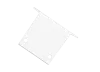 Боковая заглушка для профиля L18502.Цвет:Белый. RAL9003