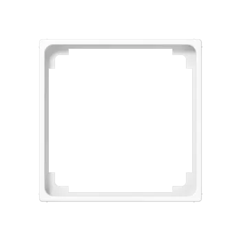 Промежуточная рамка для монтажа стандартных изделий с платой 50×50 мм; белая A590ZWW Jung