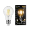 Лампа Gauss Black Filament А60 10W 930lm 2700К Е27 LED 220V (фото 2)