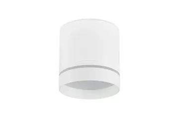 Donolux LED Barell св-к накладной, 23Вт, D128хH133мм, 2225Лм, 120°, 4000К, IP20, Ra80,PF65,220-245В,