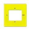 ABB Levit жёлтый Накладка для таймера с малой выдержкой времени и комнатного датчика CO₂