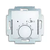 Терморегулятор для тёплого пола Abb Basic55, альпийский белый