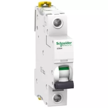 Автоматический выключатель Schneider Electric Acti9 iC60N, 1 полюс, 63A, тип B, 6kA